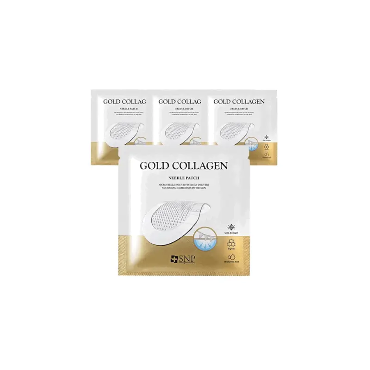 SNP Gold Collagen Needle Patch 4ea