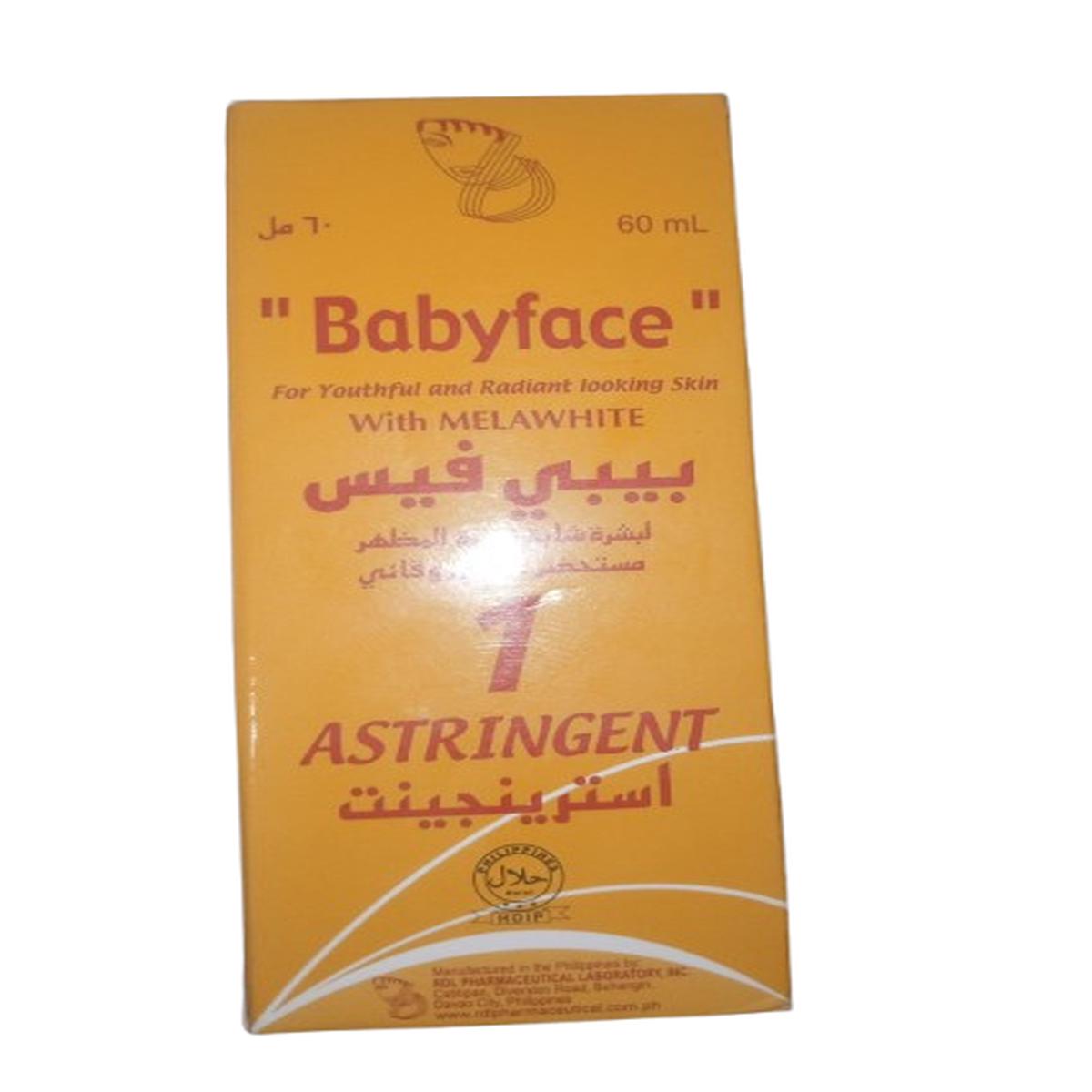 Babyface Astringent Solution #1