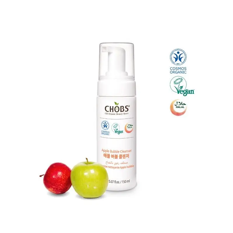 CHOBS Organic Apple Bubble Cleanser 150ml