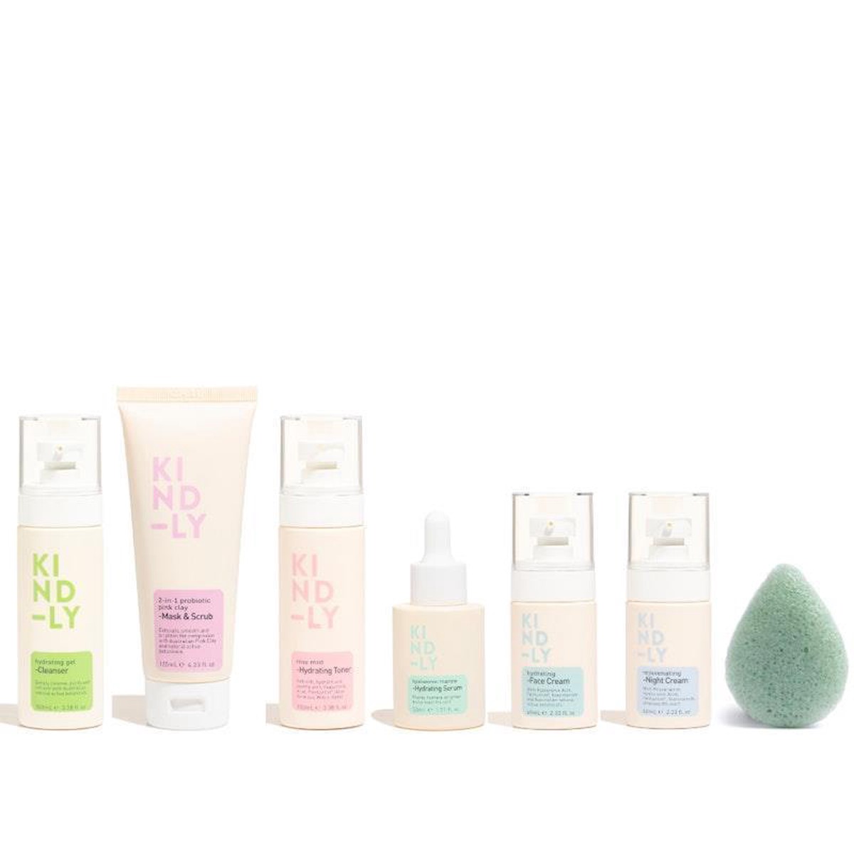Kind-ly Ultimate Essentials Bundle Rose Mist Hydrating Toner