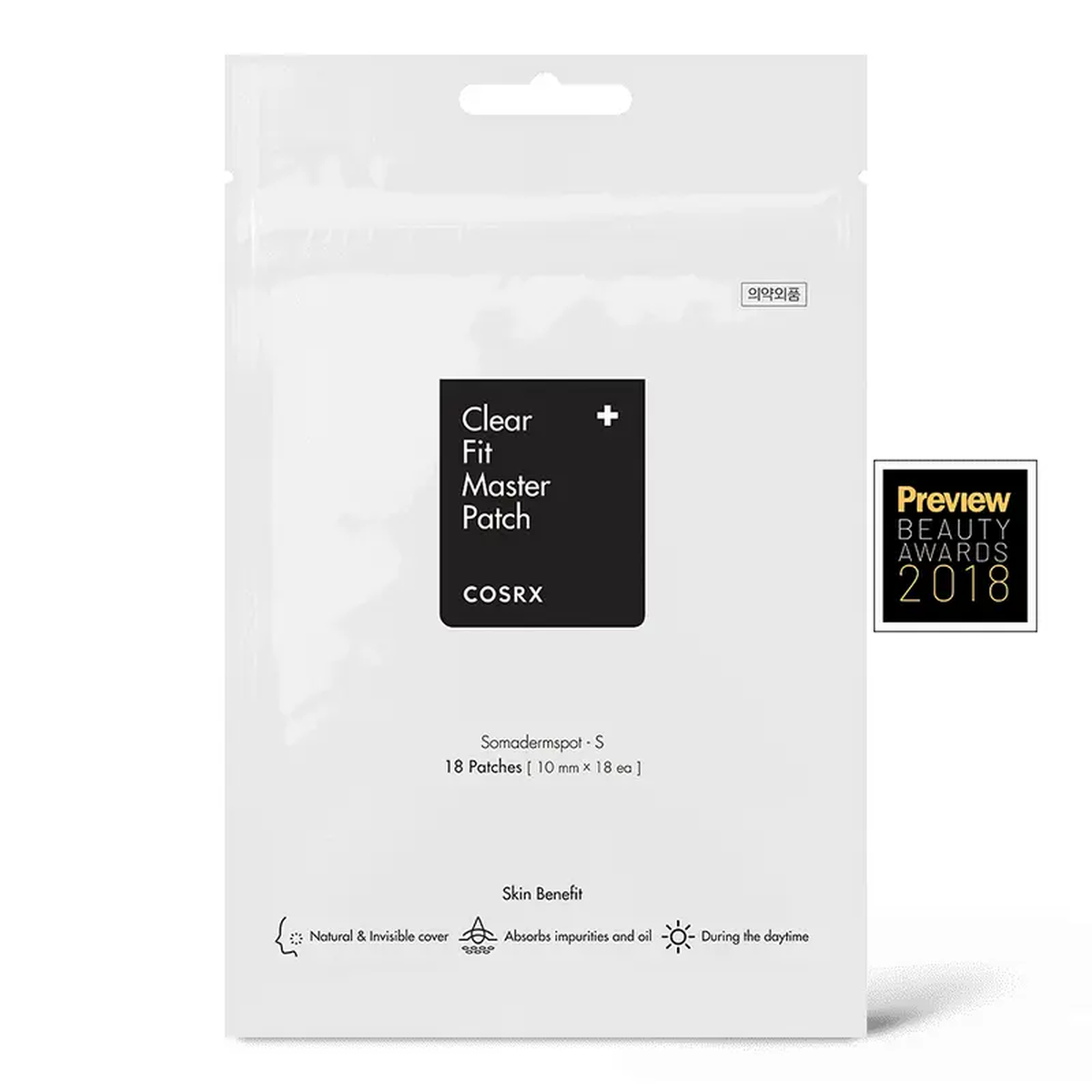 COSRX Clear Fit Master Patch 18 patches per pack 18patch 3pack