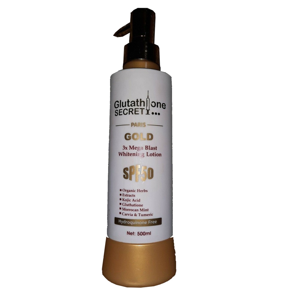 Glutathione Secret Gold 3x Mega Blast
