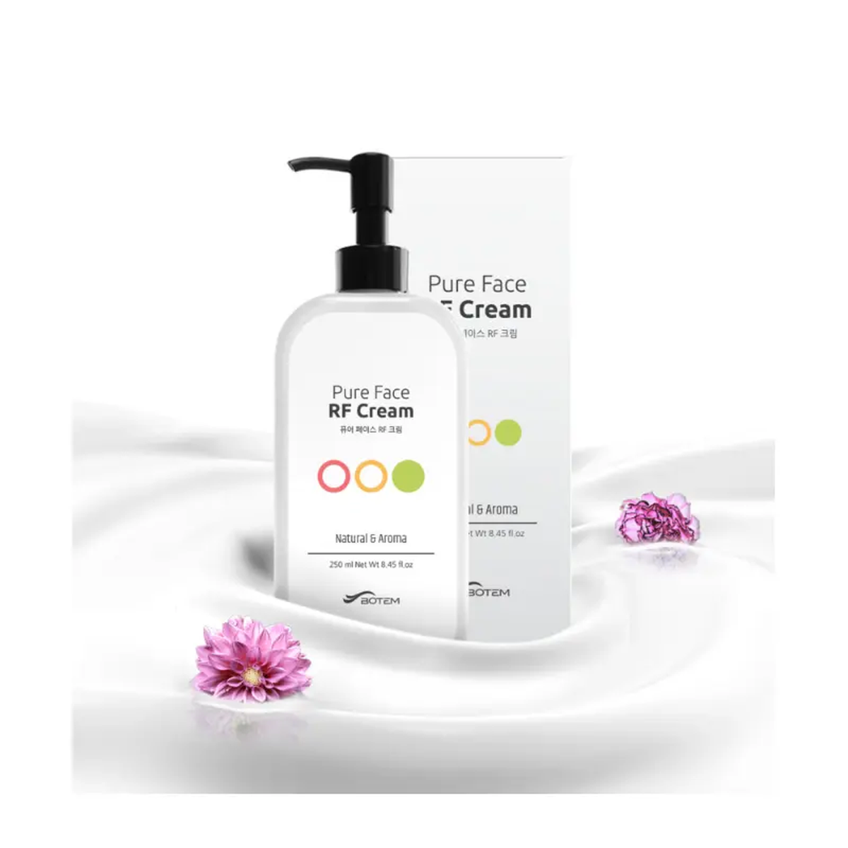 BOTEM Pure Face High Frequency Cream 250ml Massage Cream