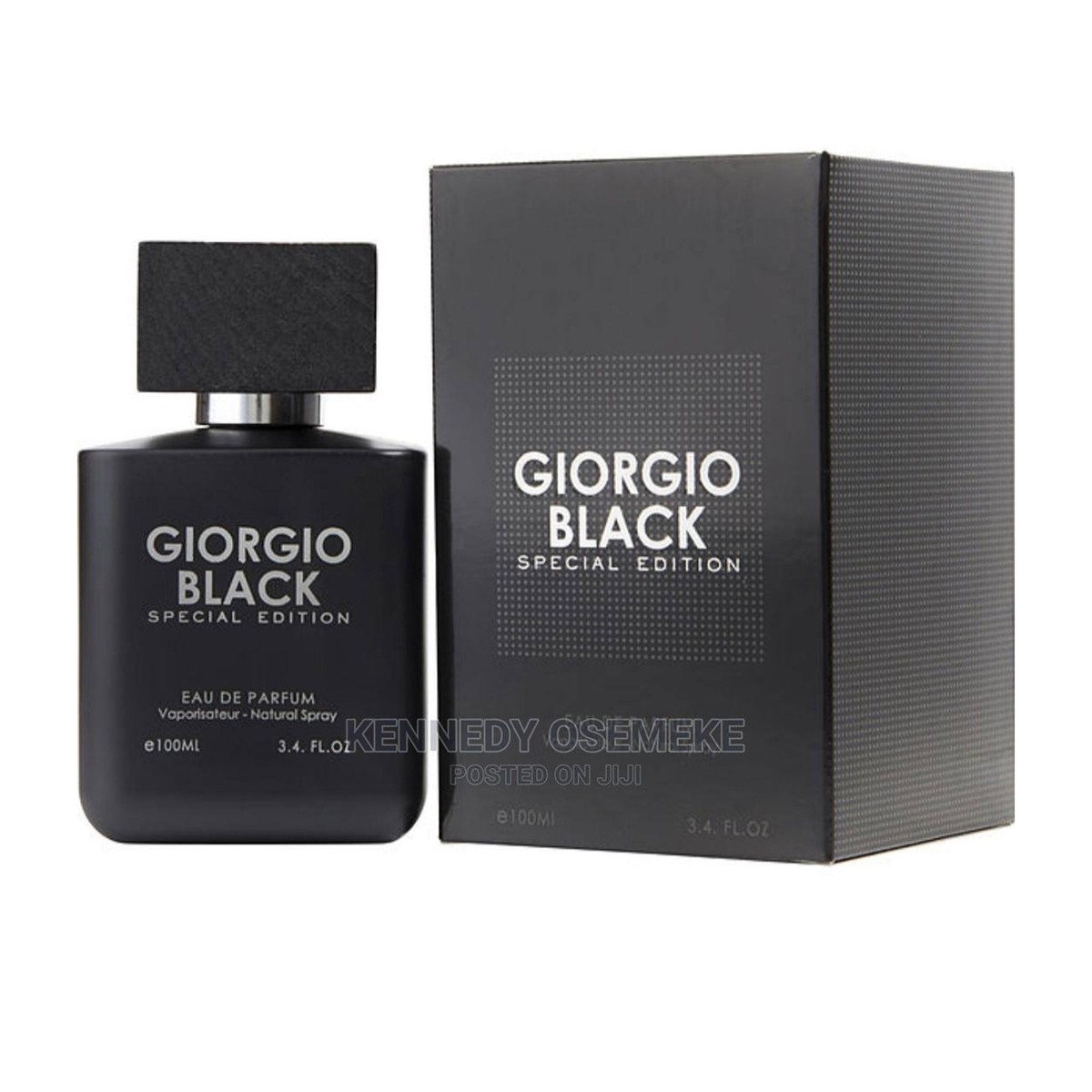 Giorgio Black EDP For Men - 100ml