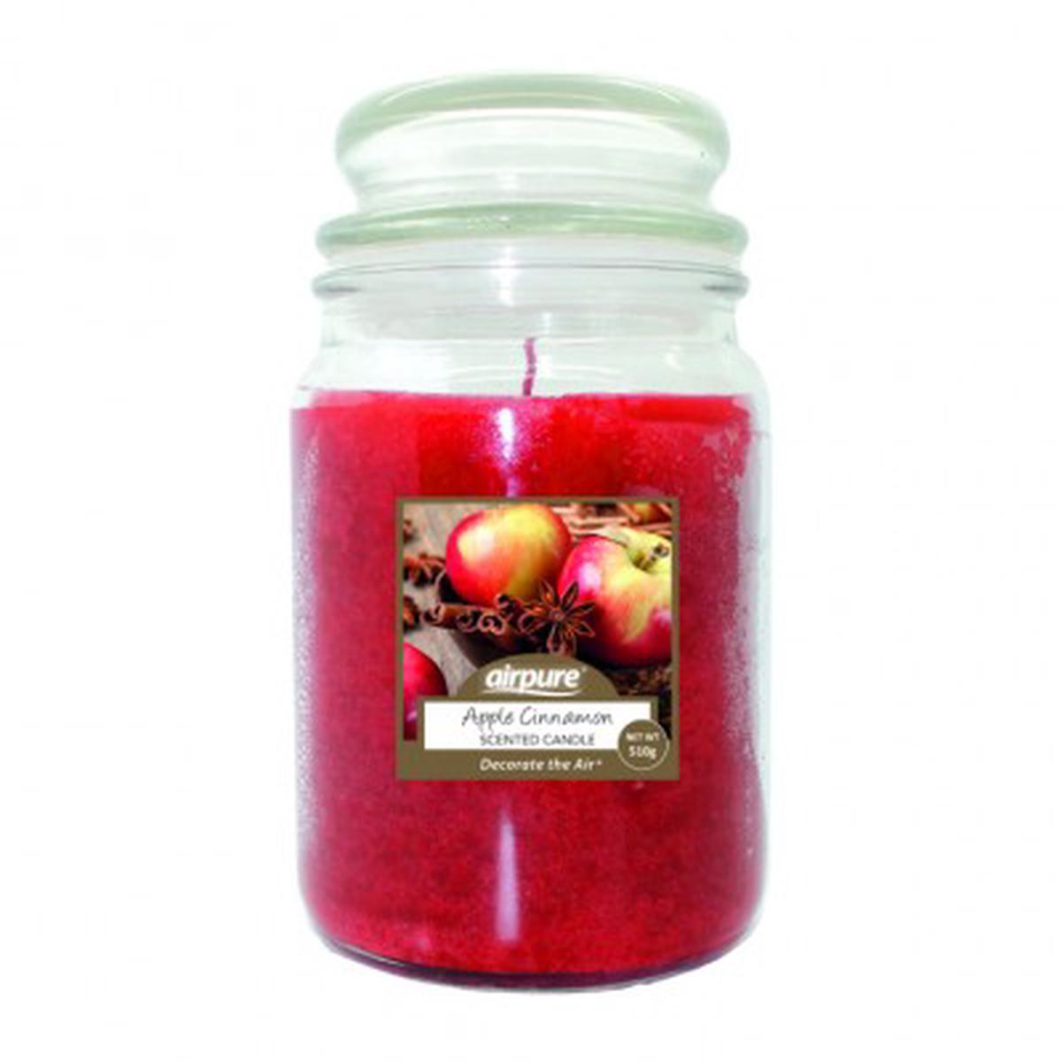 Apple Cinnamon Scented Candle 510 G