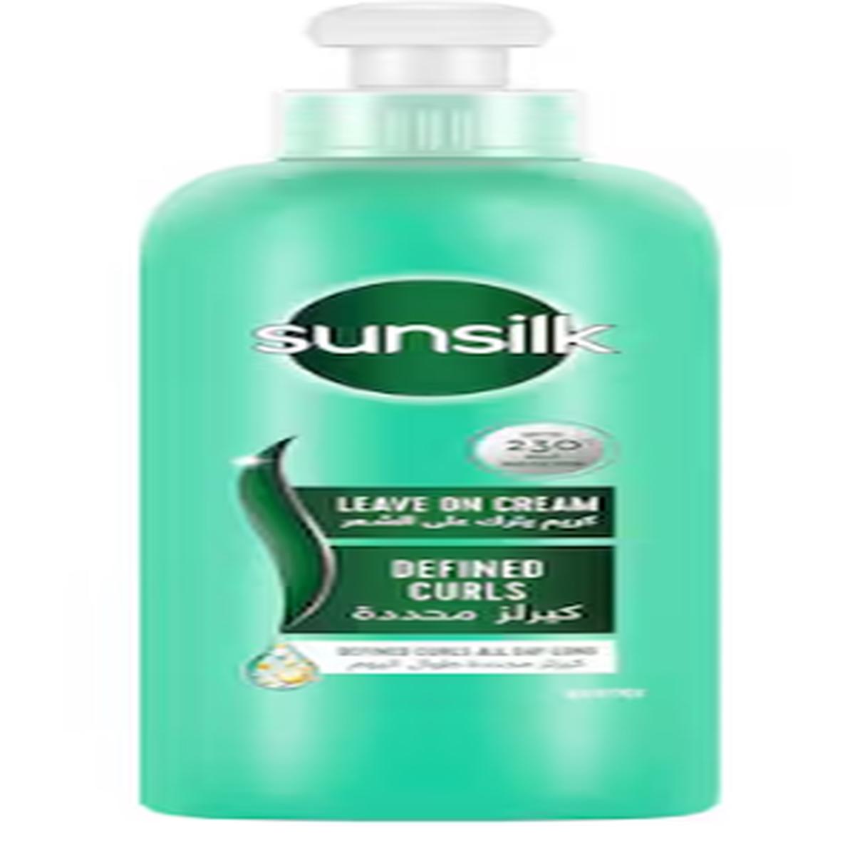 SUNSILK LEAVE ON CREAM DEFINED CURLS 200ML