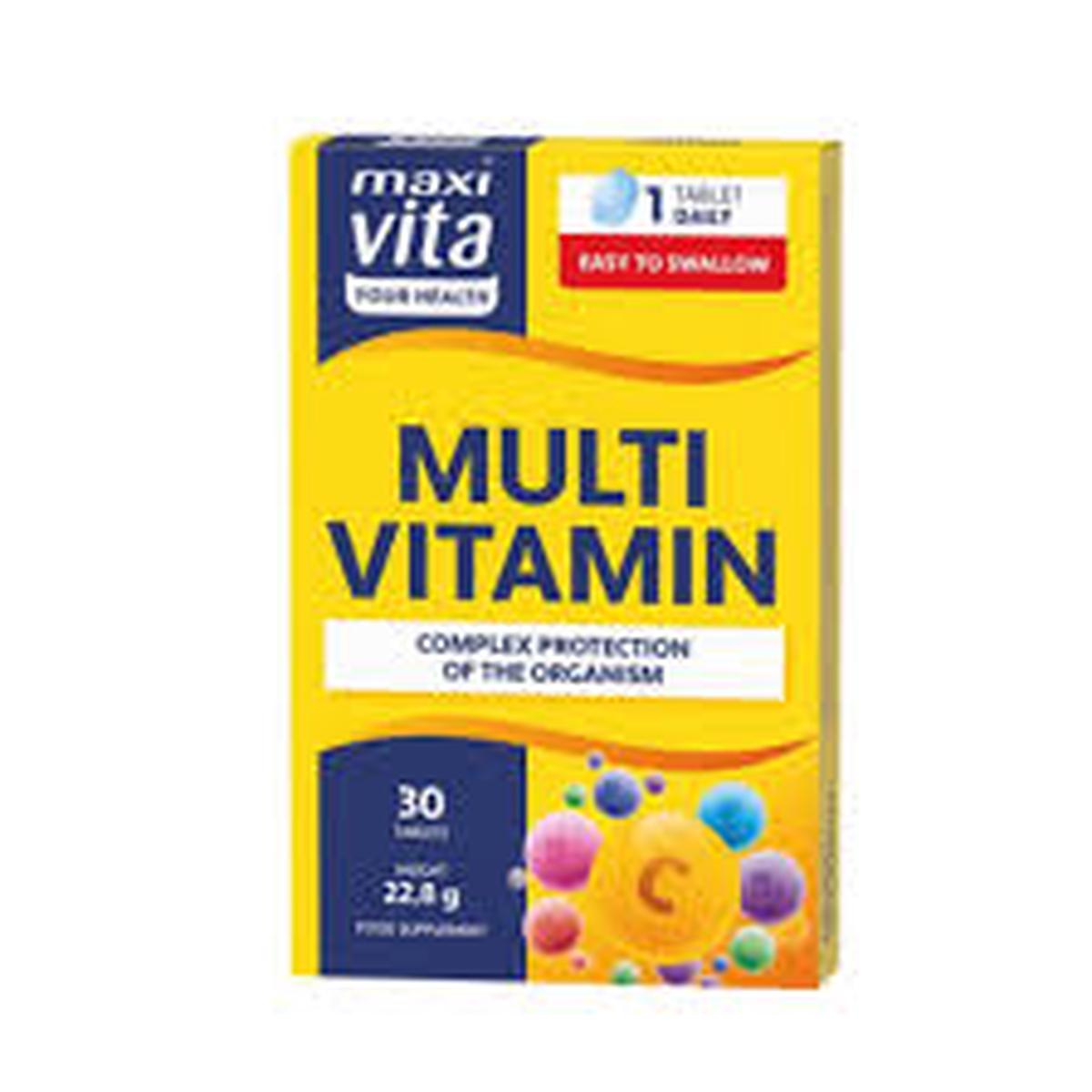 Maxi Vita Multivitamin 30 Tablets