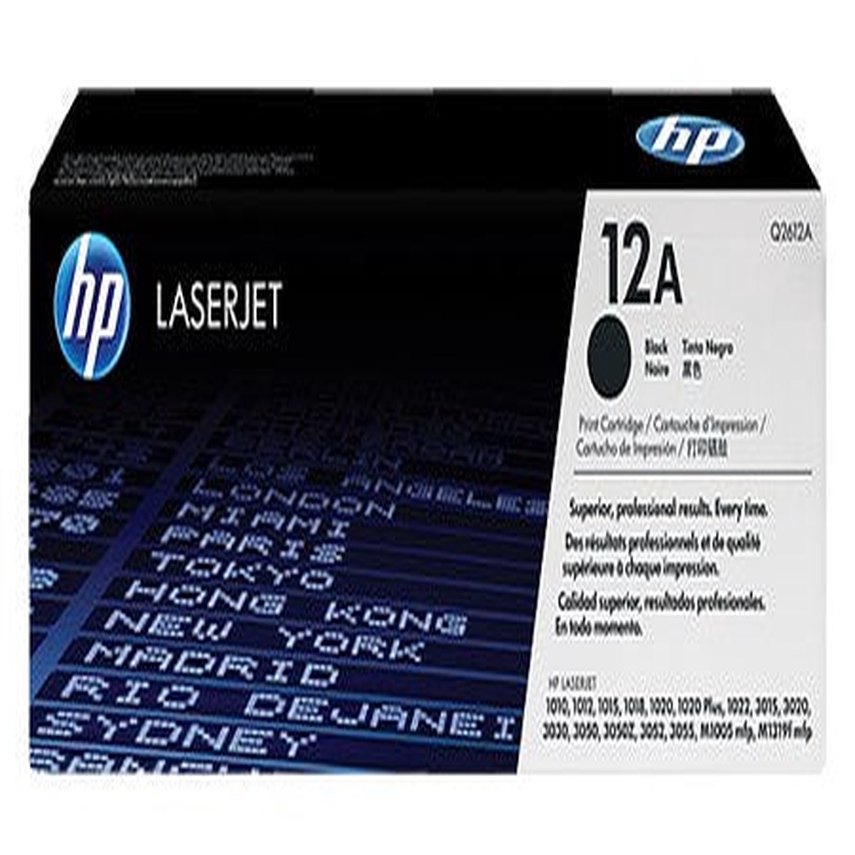 HP 12A Toner Cartridge Compatible Printers (PD.)