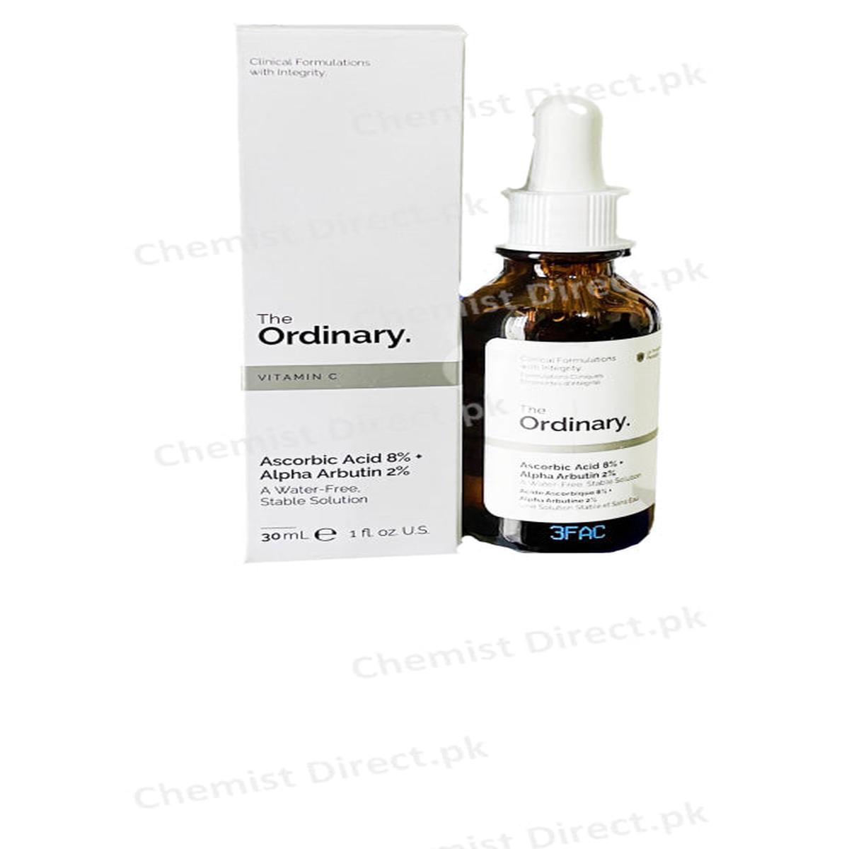 The Ordinary Ascorbic Acid 8% Alpha Arbutin 2% 30ml